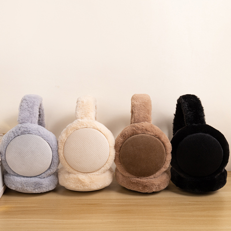 Earmuffs Foldable - Couvre-oreilles d'hiver pliables et ajustables, tendance,