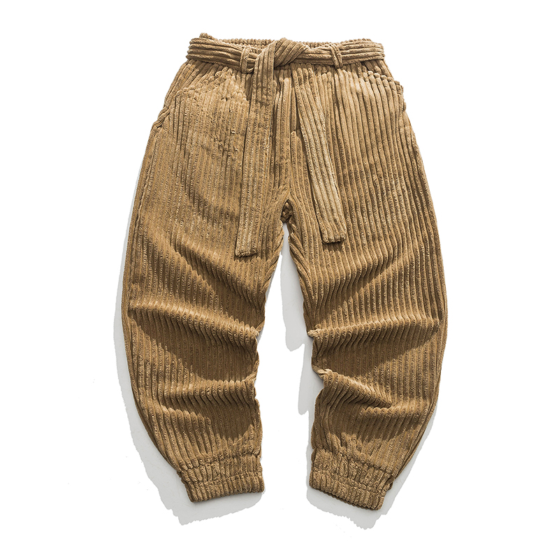 Corduroy Pant Warm - Pantalon en velours côtelé épais pour