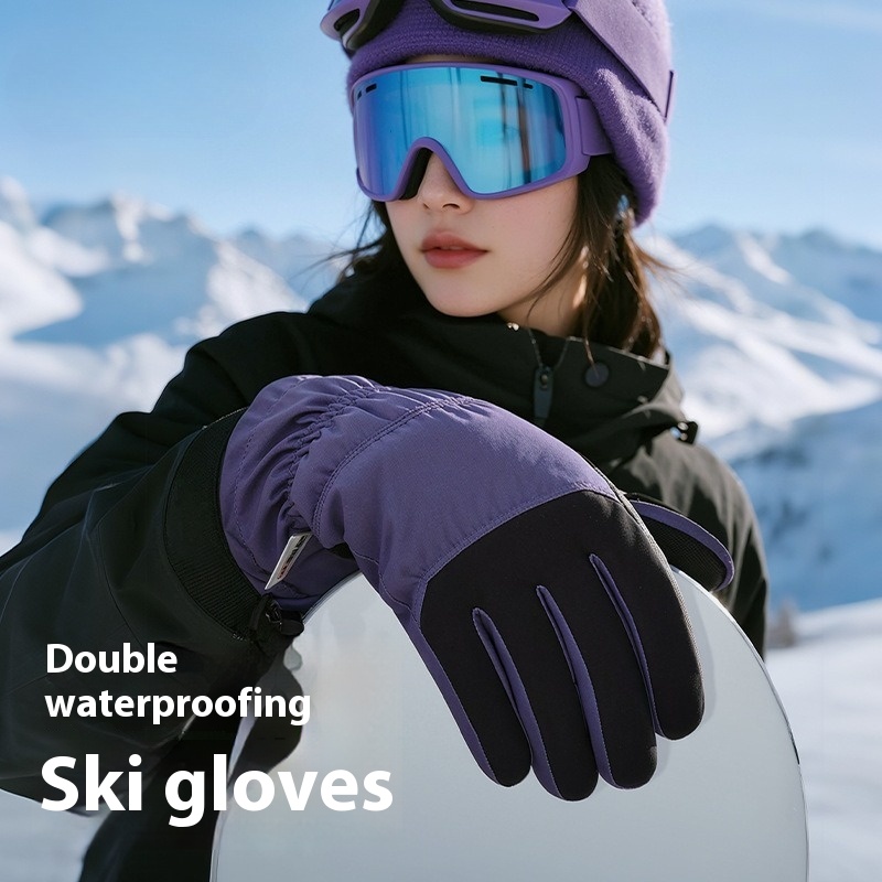 Snow Glove Insulated - Nouveaux gants thermiques d'hiver ski cyclisme
