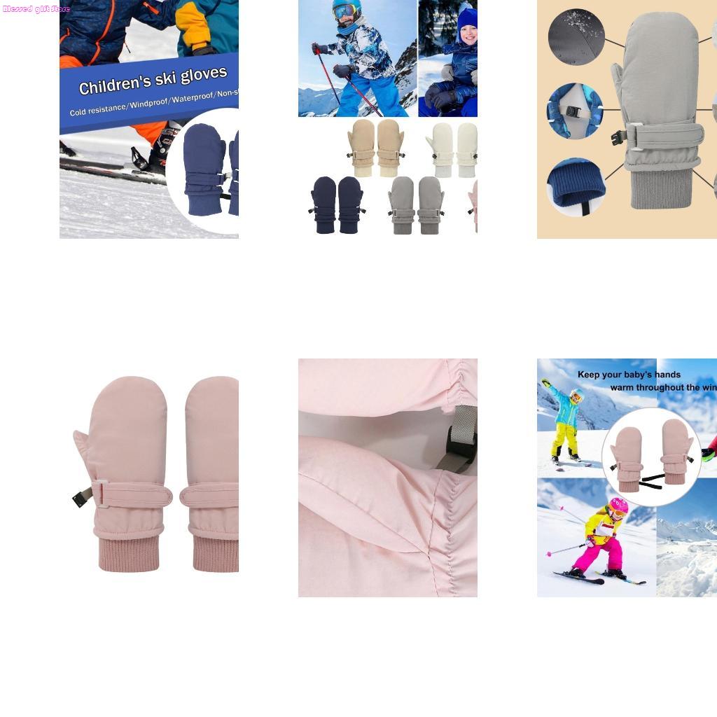 Snow Glove Insulated - D0JC – gants Ski imperméables élégants