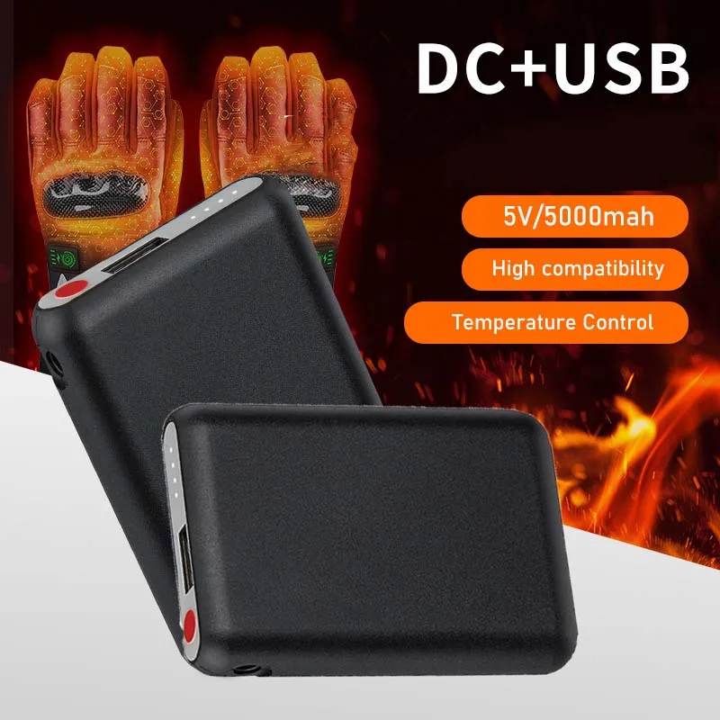 Heated Vest Battery - Combinaison chauffante d'hiver Batie 5000mAh 5V,
