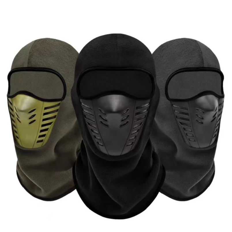 Balaclava Ski Mask - Masque de moto en polaire thermique,