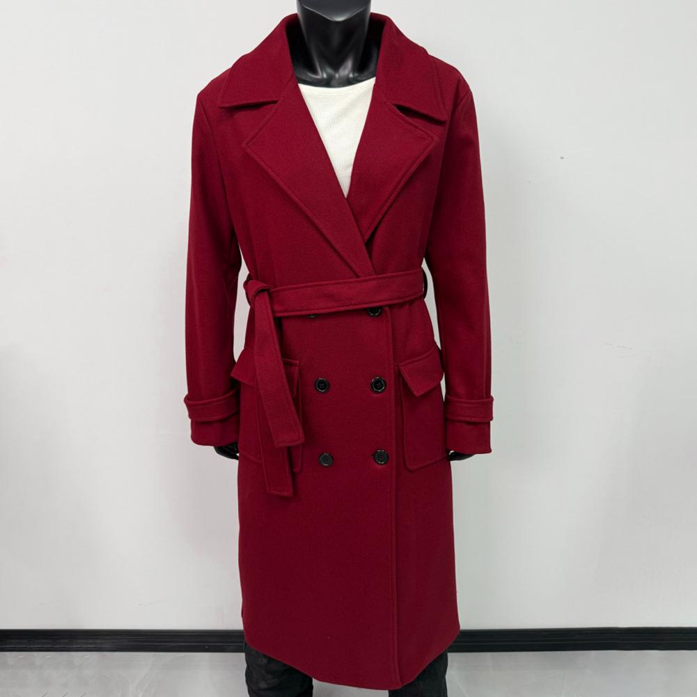 Wool Coat Peacoat - Manteau pour femme, trench-coat double boutonnage
