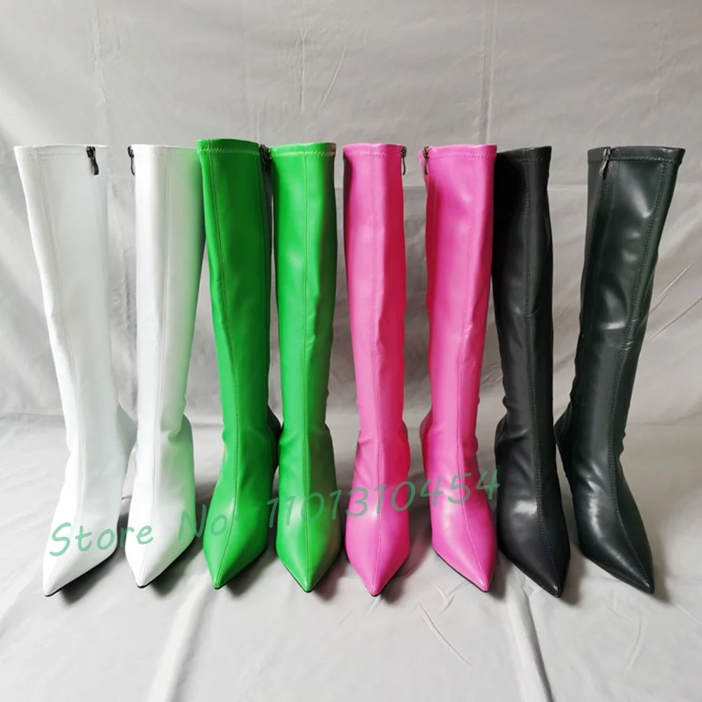 Waterproof Winter Boot - Bottes Hautes au Genou Super Pointues