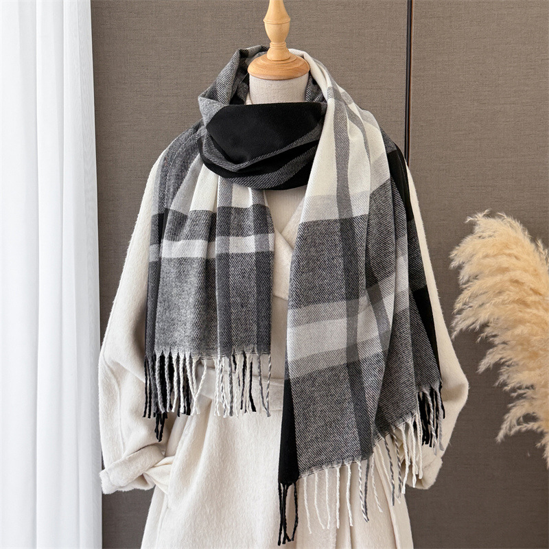 Châle en imitation cachemire à - Cashmere Pashmina Wrap avis et prix