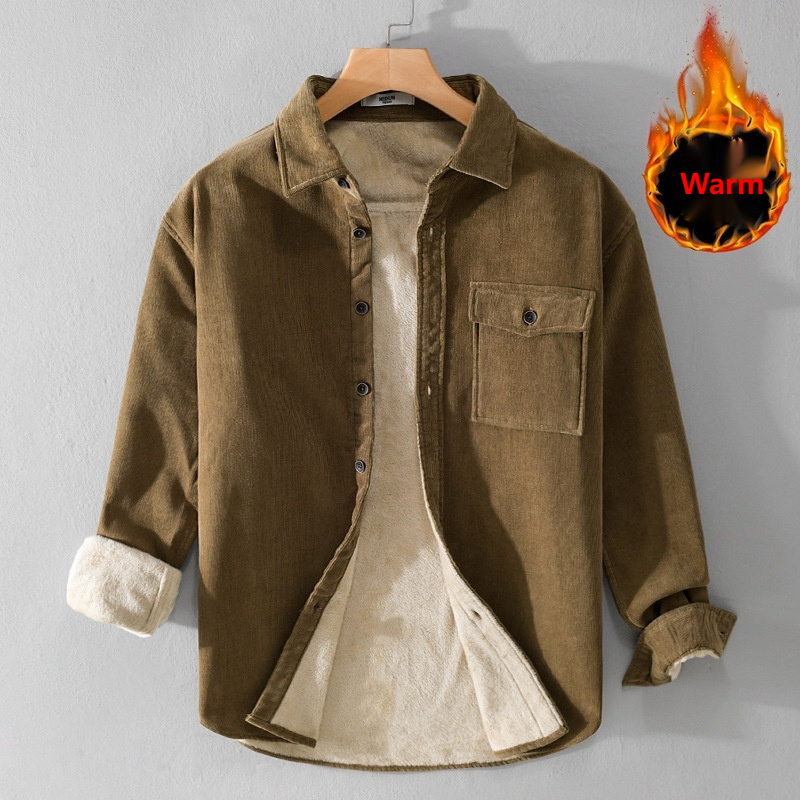 Veste chemise en velours côtel - Flannel Shirt Lined avis et prix