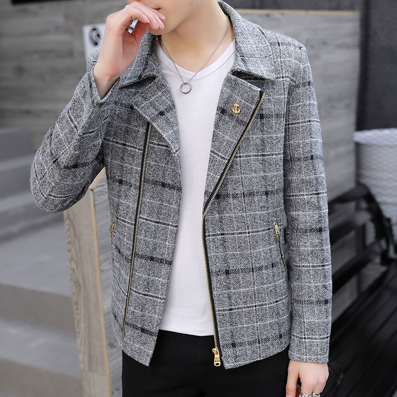 Manteau court en laine mélangé - Wool Coat Peacoat avis et prix