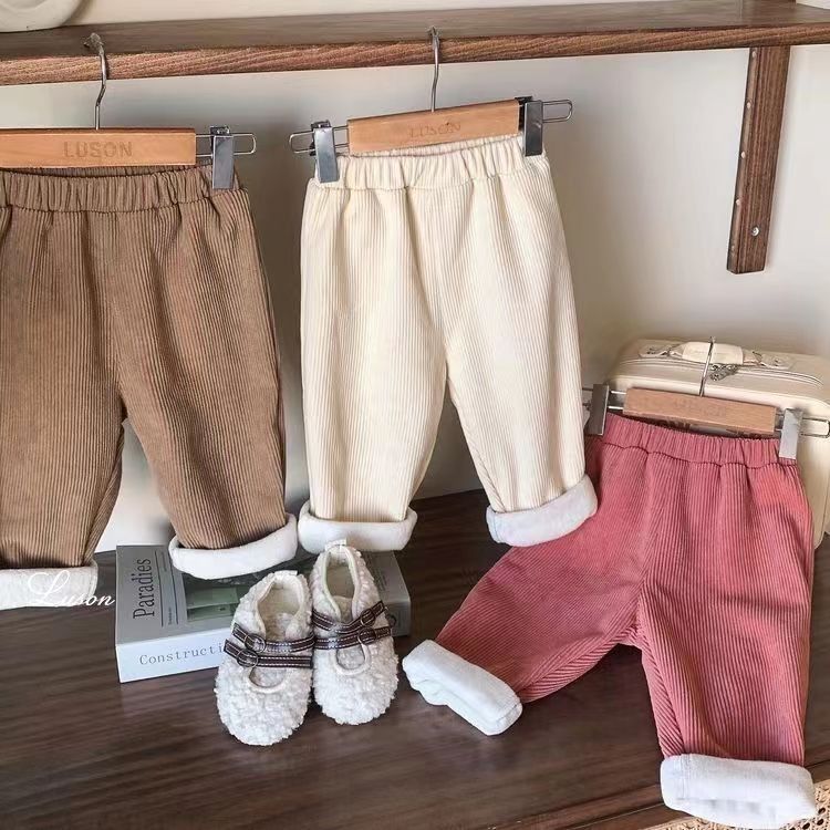 Vêtements d'automne et d'hiver - Corduroy Pant Warm avis et prix