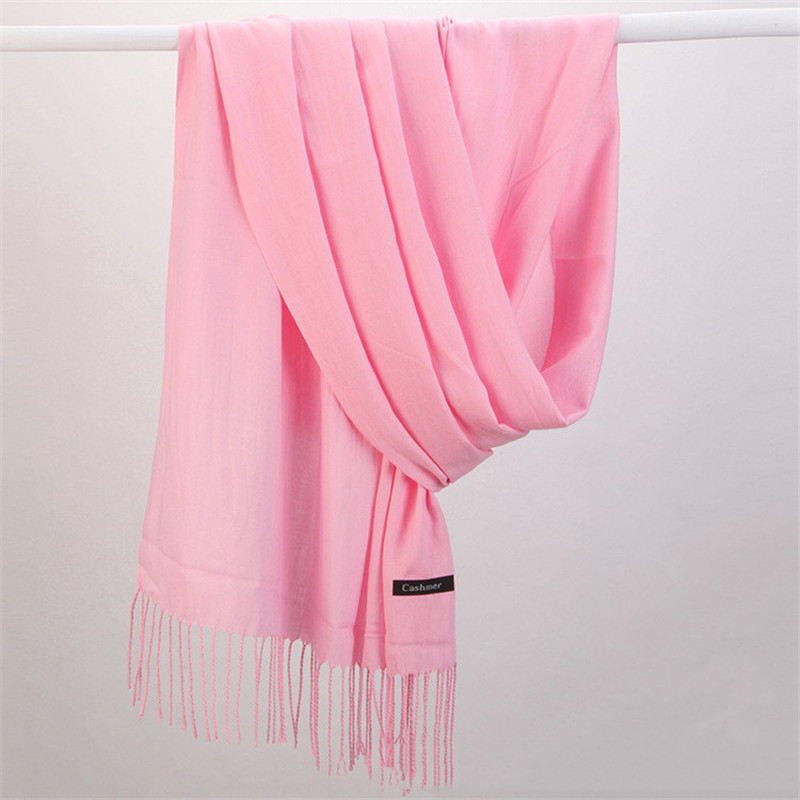 Mode couleur unie 2023 femmes  - Cashmere Pashmina Wrap avis et prix