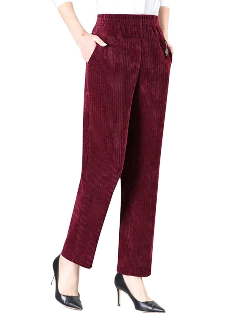 Surdimensionné XL-8XL pantalon - Corduroy Pant Warm avis et prix