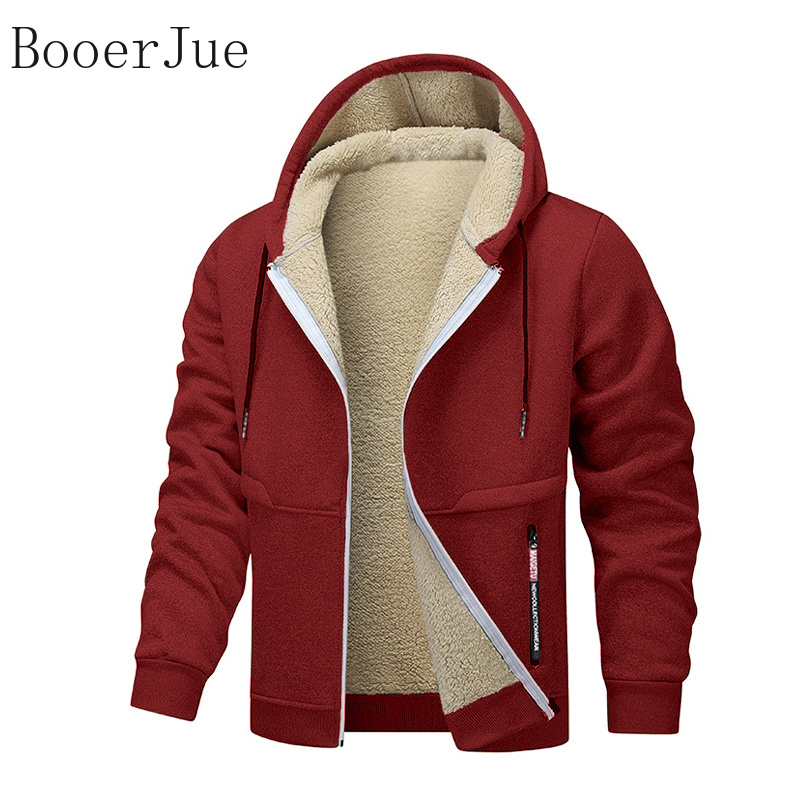 Veste à capuche zippée épaisse - Sherpa Hoodie Fleece avis et prix