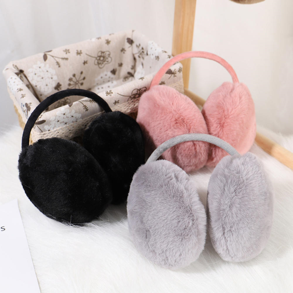 Cache-oreilles en fausse fourr - Earmuffs Foldable avis et prix