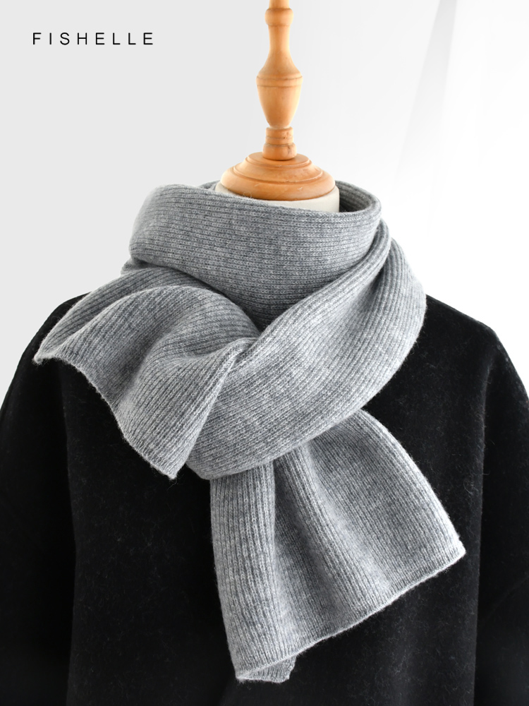 Écharpe en cachemire de couleu - Wool Scarf Men avis et prix