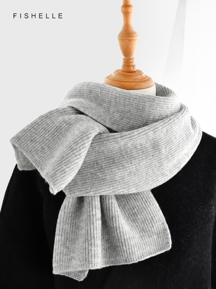 Écharpe en cachemire de couleu - Wool Scarf Men avis et prix