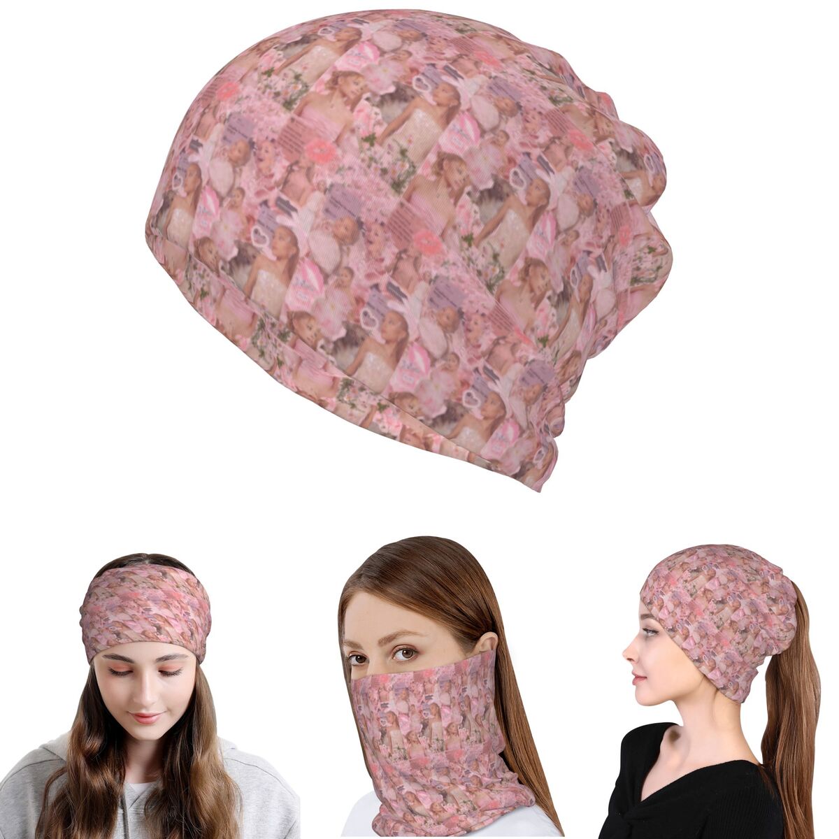 Ariana Grande Singer Bandana C - Knit Beanie Hat Warm avis et prix