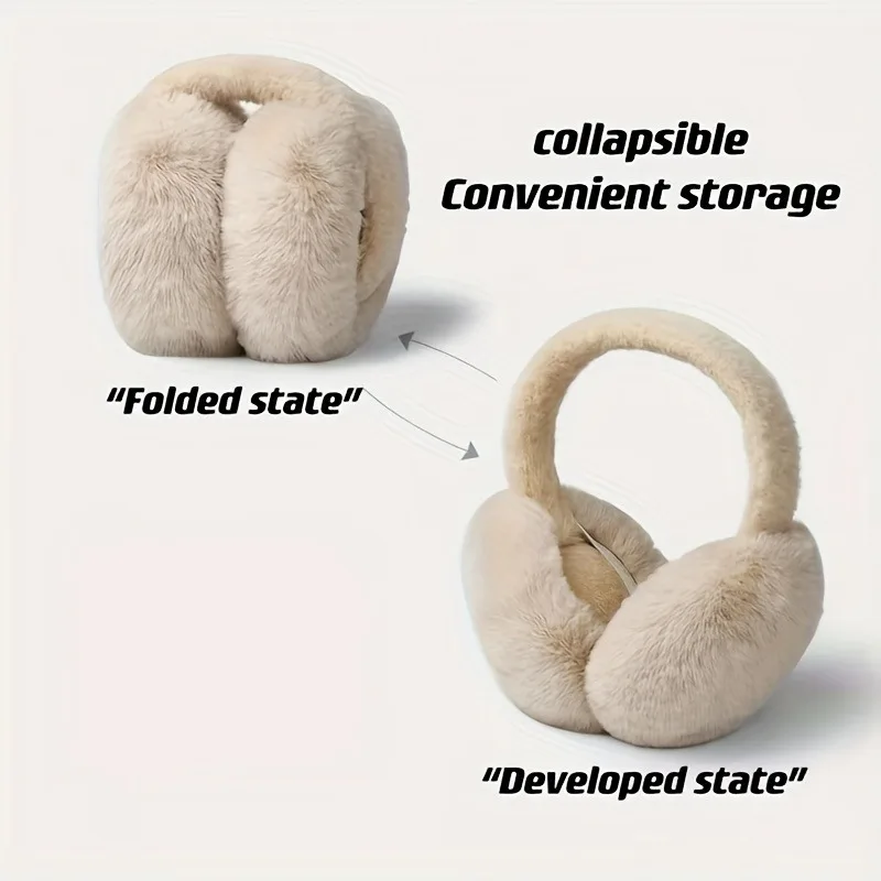 Couvre-oreilles d'hiver pliabl - Earmuffs Foldable avis et prix