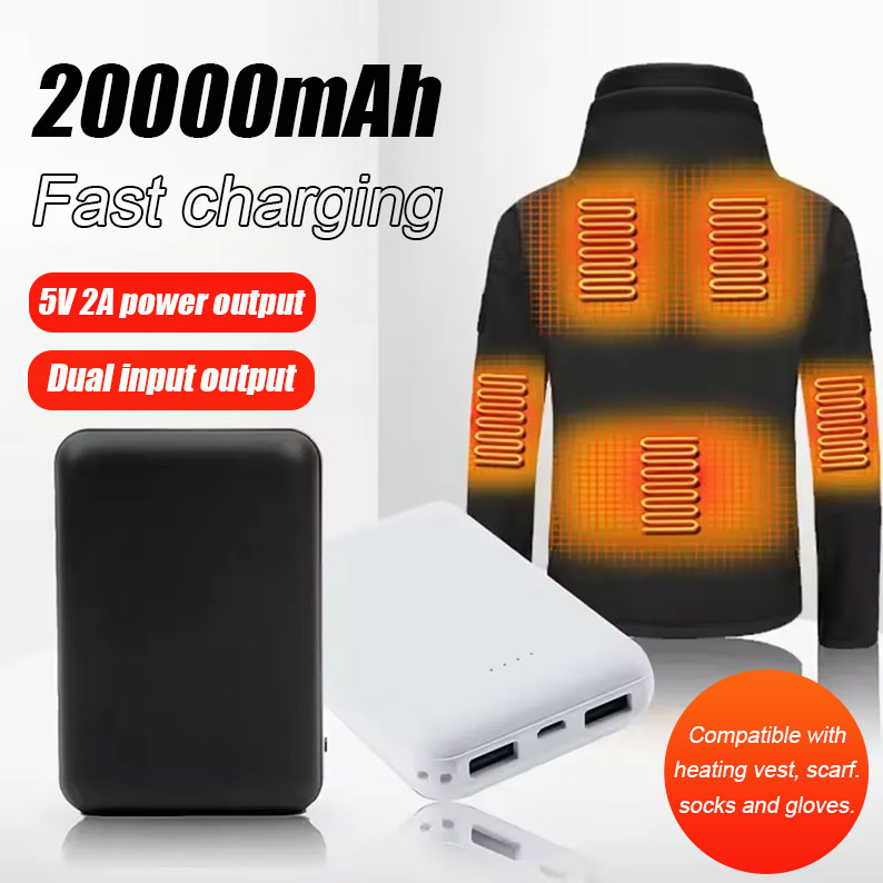 Chargeur USB Portable 20000mAh - Heated Vest Battery avis et prix