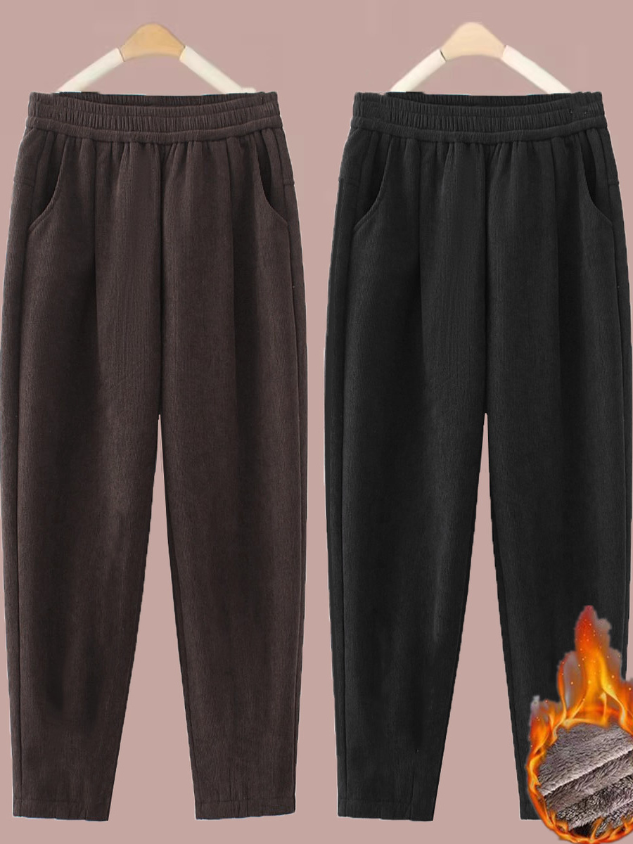 Pantalon droit épais en velour - Corduroy Pant Warm avis et prix