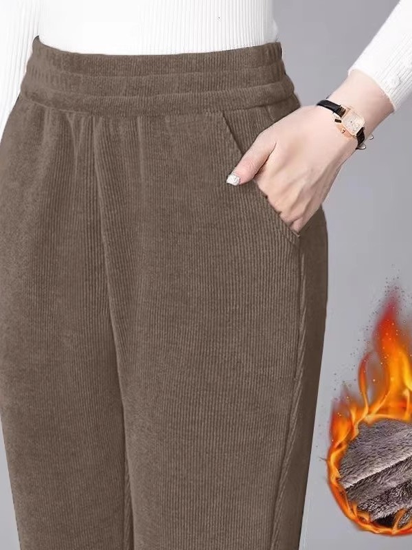 Pantalon droit épais en velour - Corduroy Pant Warm avis et prix