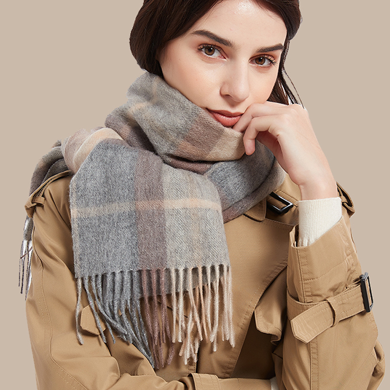 2025 foulards à carreaux écoss - Wool Scarf Men avis et prix
