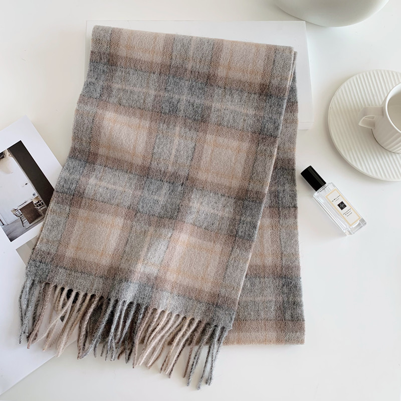 2025 foulards à carreaux écoss - Wool Scarf Men avis et prix