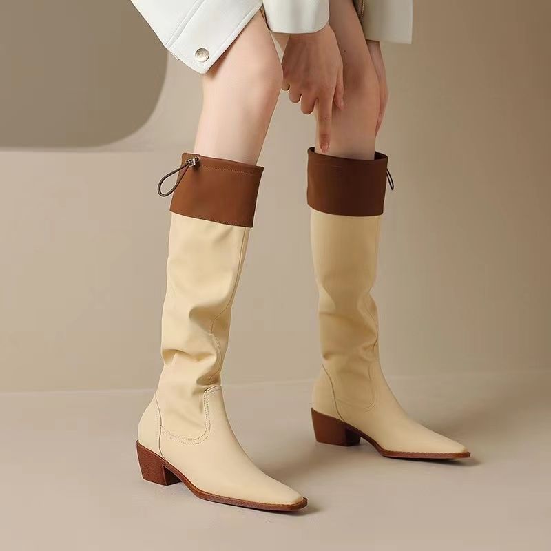 Abricot bout carré femmes bott - Waterproof Winter Boot avis et prix