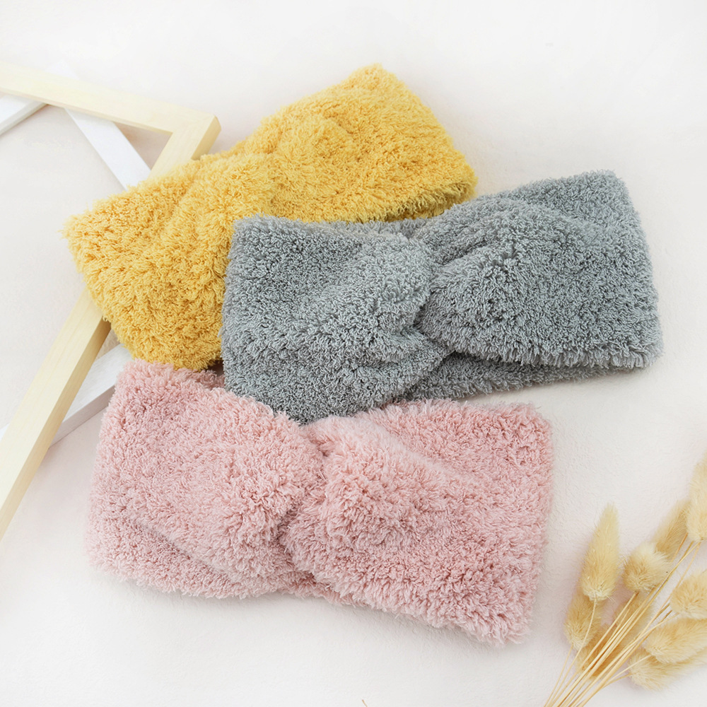 Nouveau bandeau large croisé e - Winter Headband Fleece avis et prix
