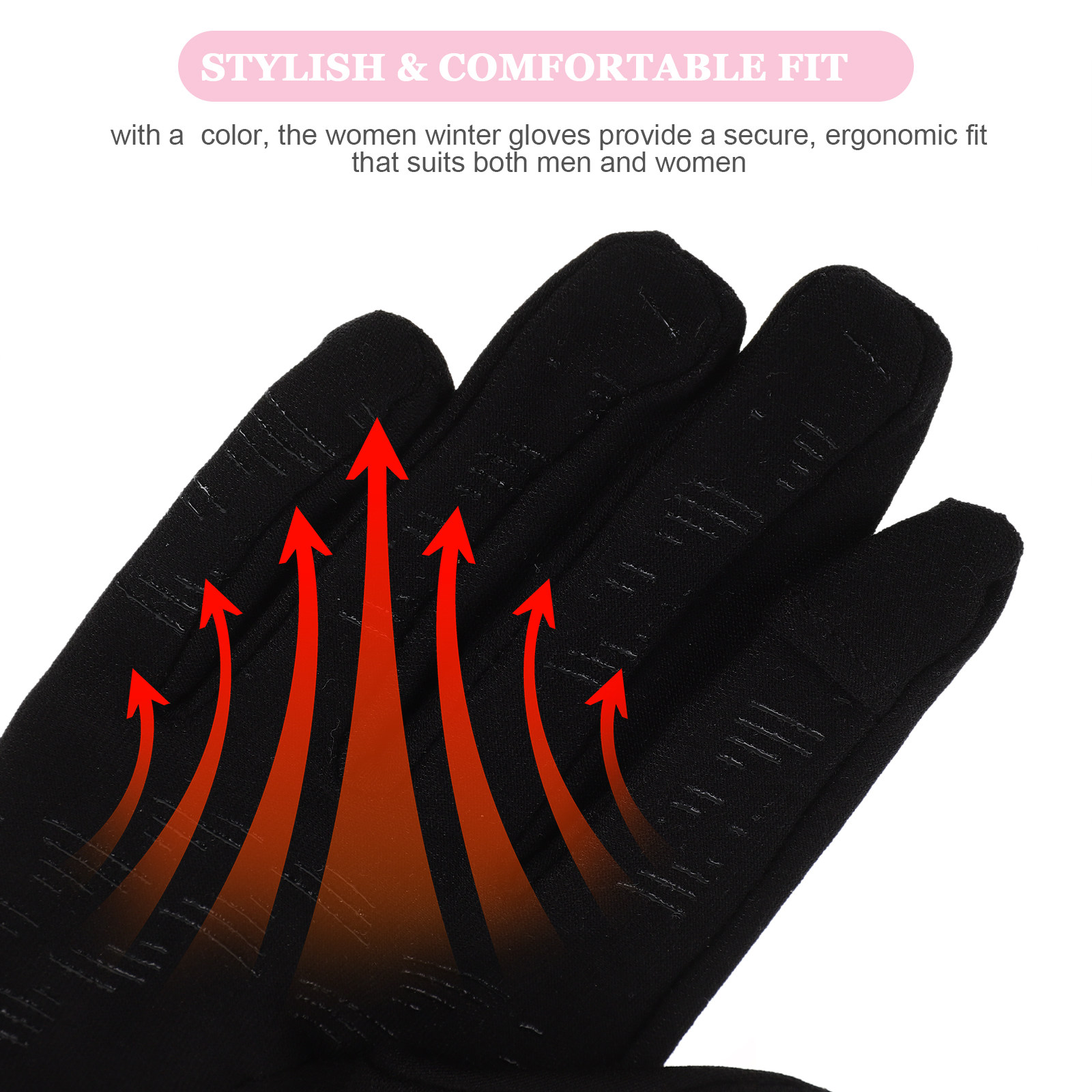 Gants de ski pour femmes à écr - Snow Glove Insulated avis et prix