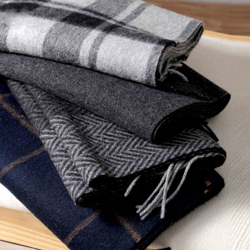 Pashmina écharpe hommes hiver  - Wool Scarf Men avis et prix