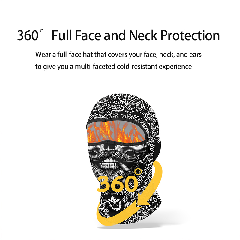 Cagoule chaude d'hiver en velo - Balaclava Ski Mask avis et prix